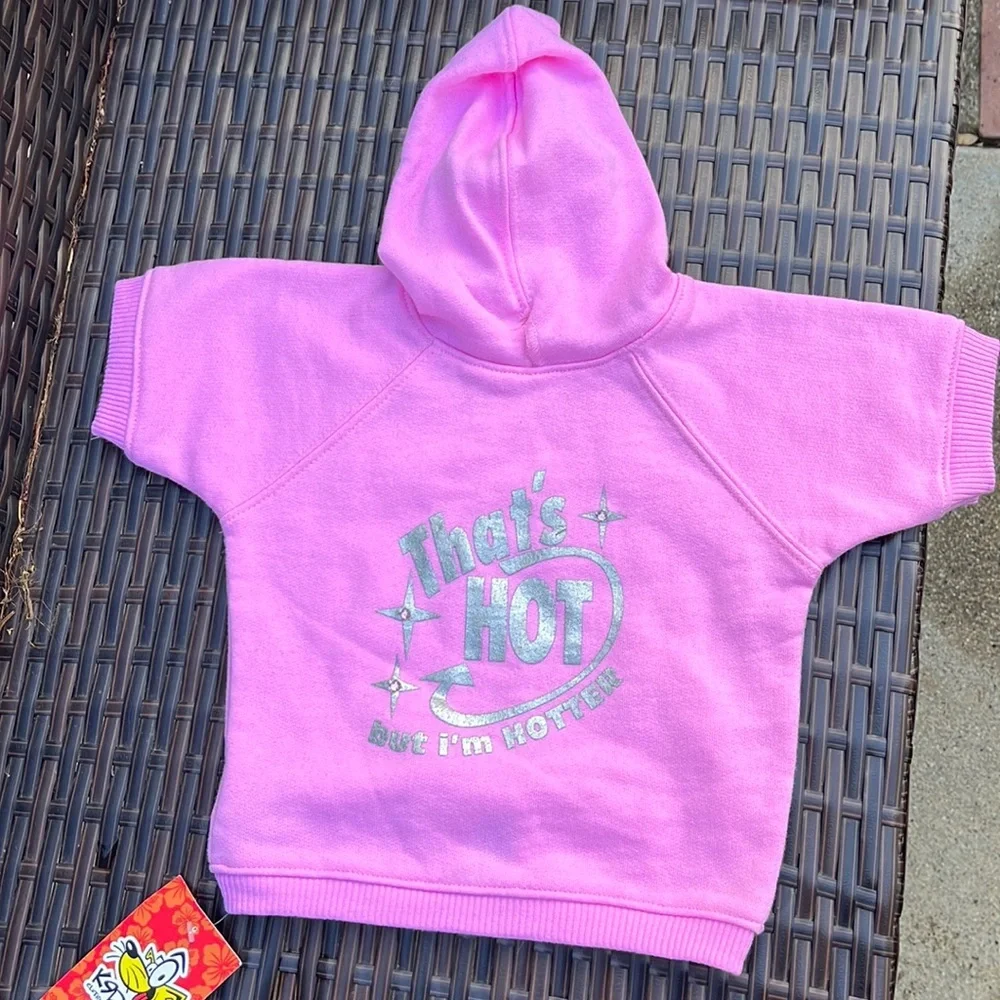 That’s hot hoodie in pink